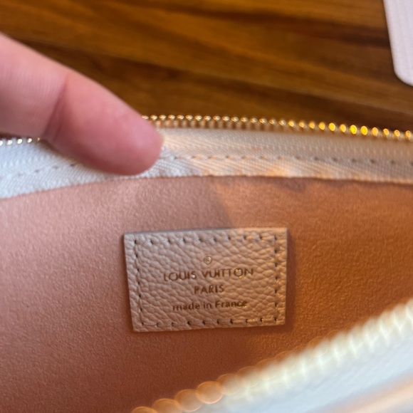 ✨RARE✨ pouch insert for the Louis Vuitton Carry All PM in Latte/Chamallow - Picture 3 of 15